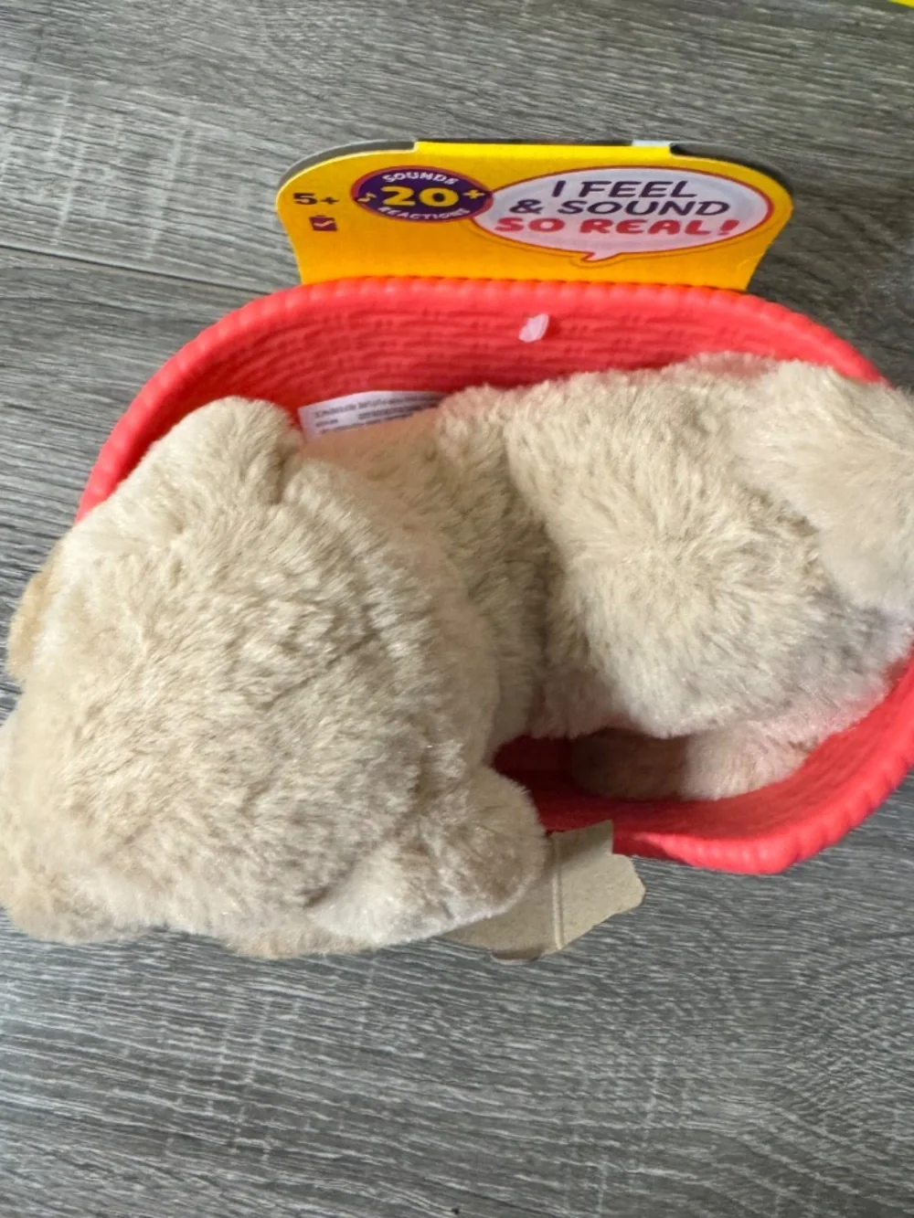 New Little Live Pets My Really Real Puppy Mini “Buddy” interactive plush puppy b